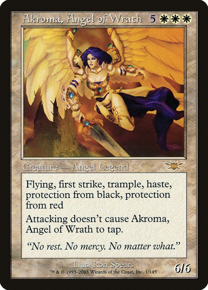 Akroma, Angel of Wrath [LGN - 1]