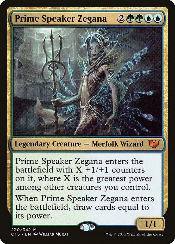 Prime Speaker Zegana [C15 - 230]