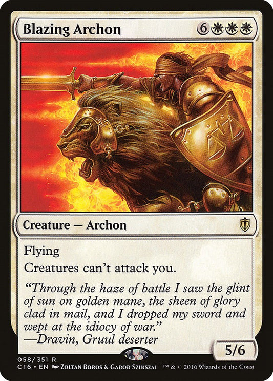 Blazing Archon [C16 - 58]