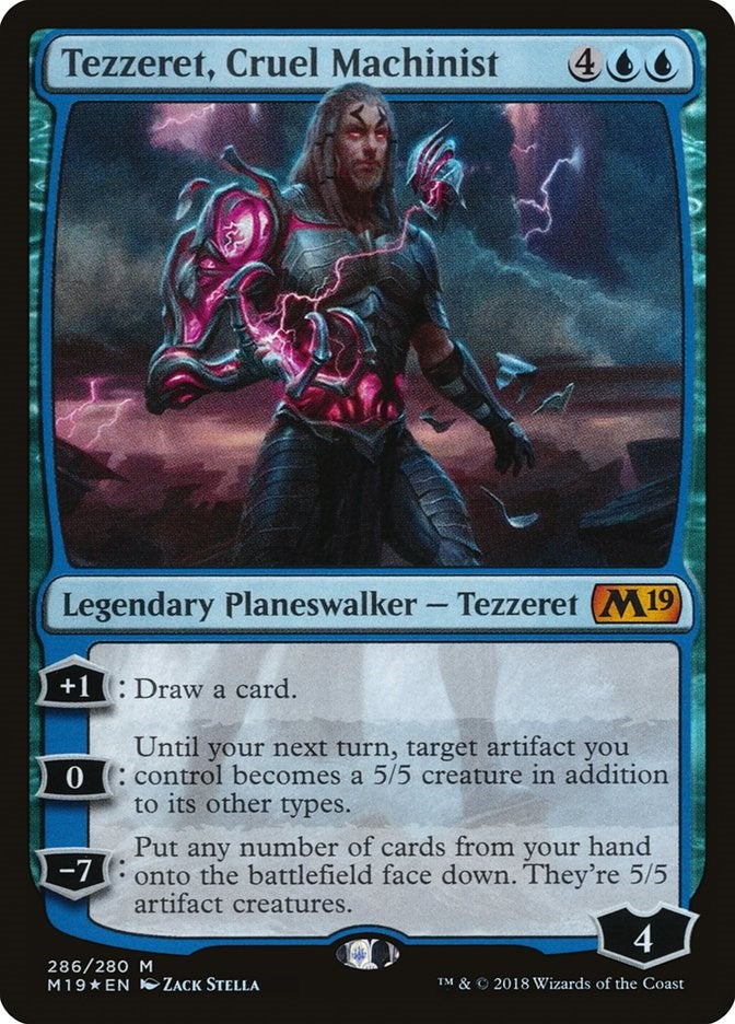 Tezzeret, Cruel Machinist [M19 - 286]