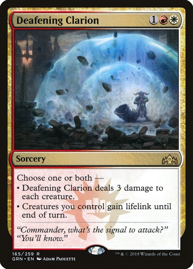 Deafening Clarion [GRN - 165]