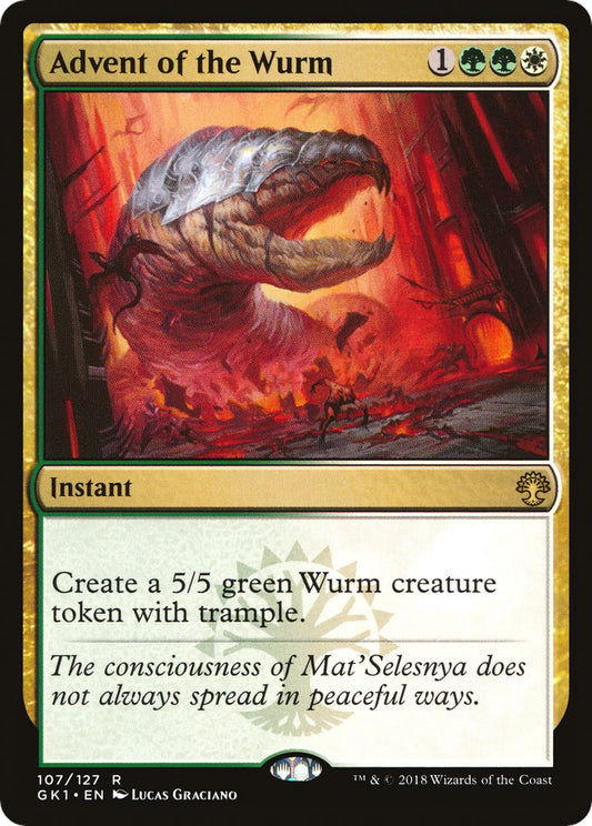 Advent of the Wurm [GR1 - 107]