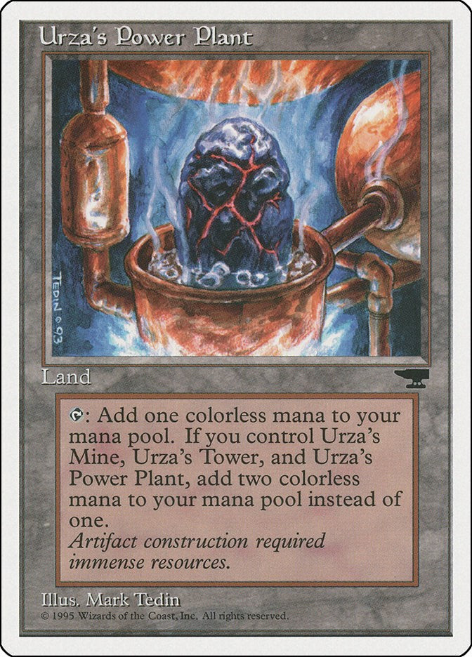 Urza's Power Plant (Rock in Pot) [CHR]