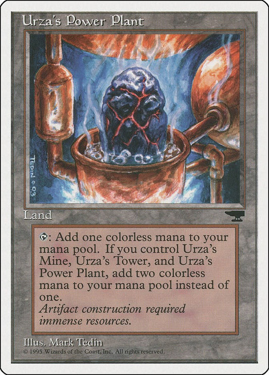 Urza's Power Plant (Rock in Pot) [CHR]
