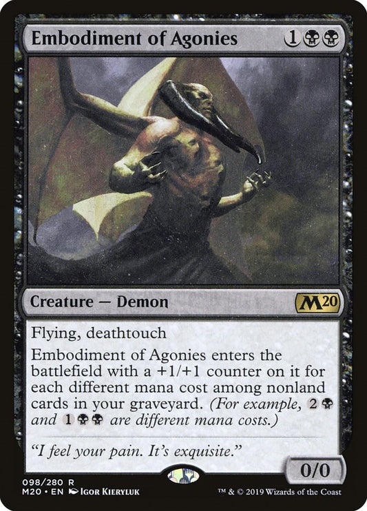 Embodiment of Agonies [M20 - 98]