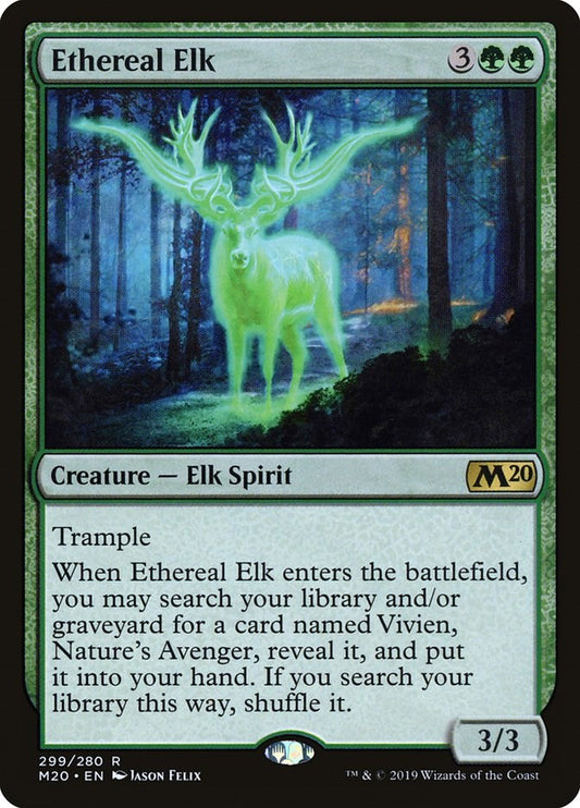 Ethereal Elk [M20 - 299]