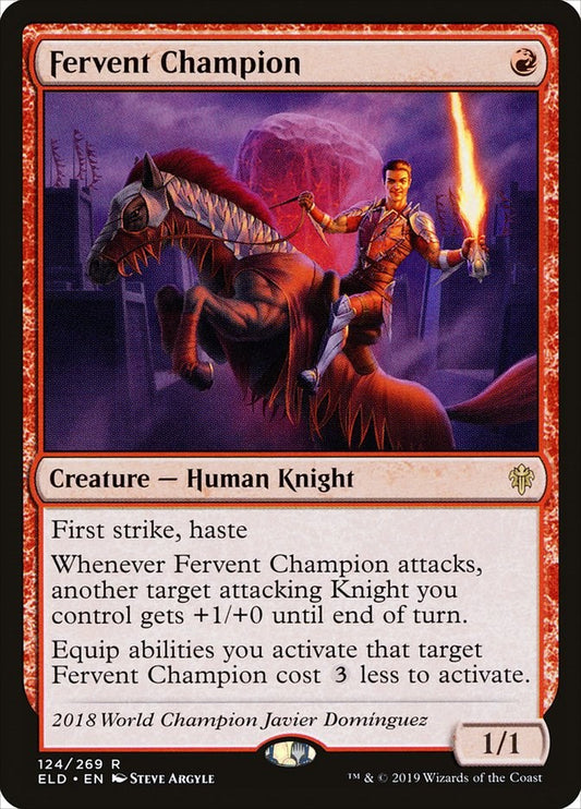 Fervent Champion [ELD - 124]