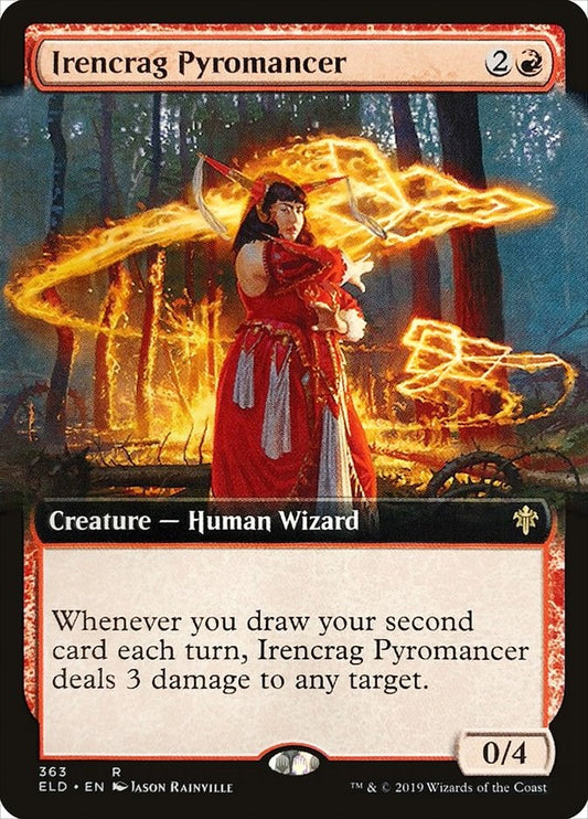 Irencrag Pyromancer (Extended Art) [ELD - 363]