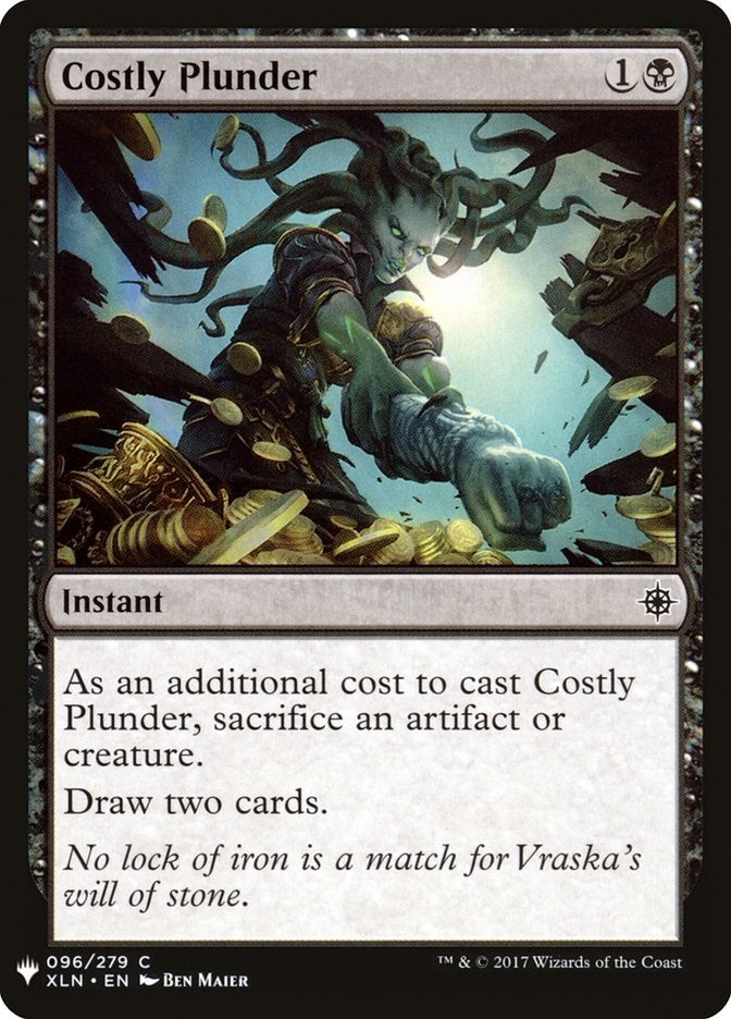 Costly Plunder [LIST - 96]