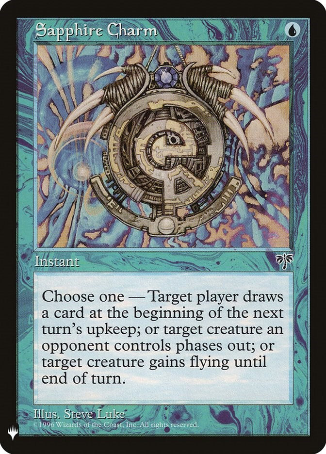Sapphire Charm [LIST - 89]