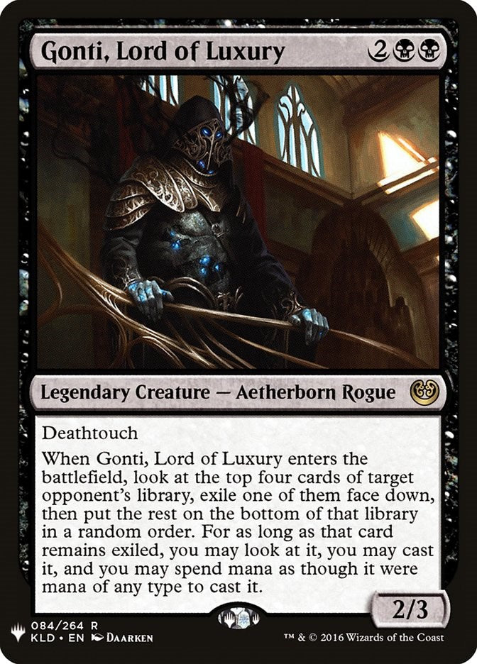 Gonti, Lord of Luxury [LIST - 84]