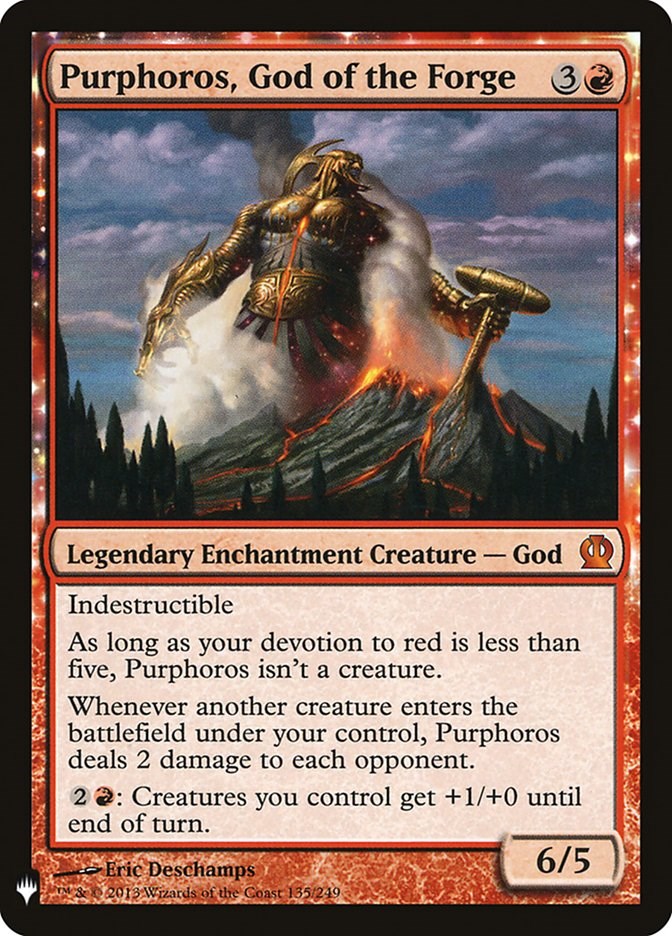 Purphoros, God of the Forge [LIST - 135]