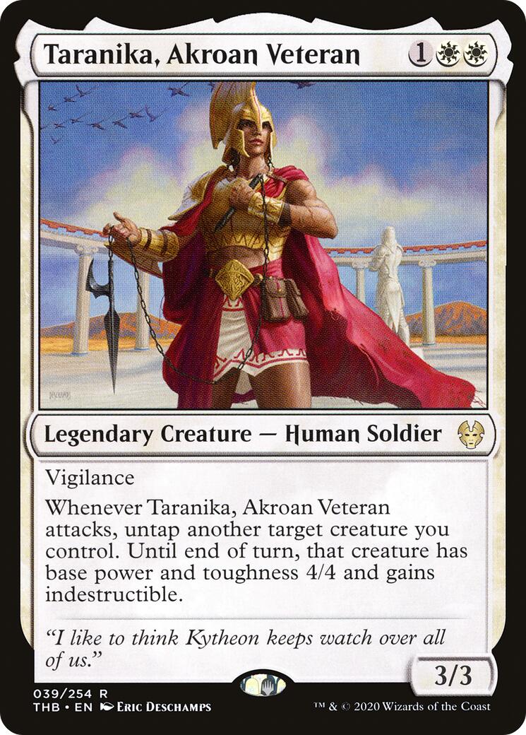 Taranika, Akroan Veteran [THB - 39]