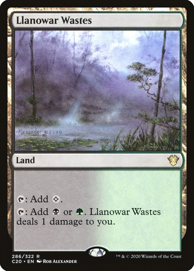 Llanowar Wastes [C20 - 286]
