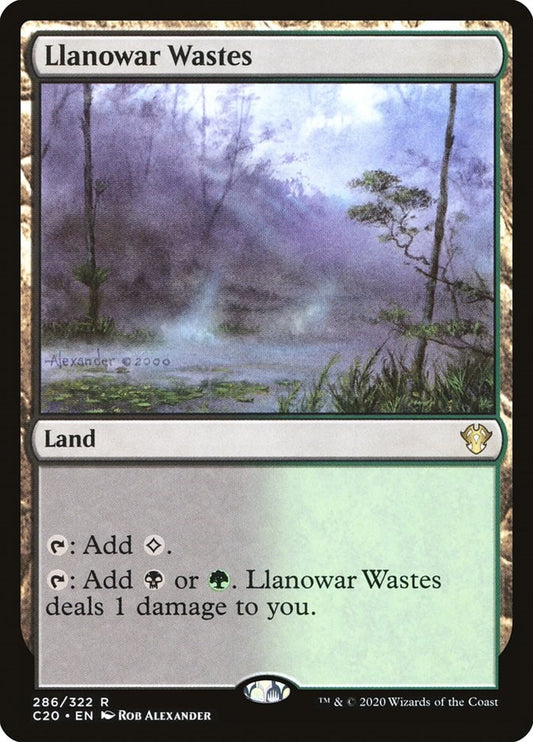 Llanowar Wastes [C20 - 286]