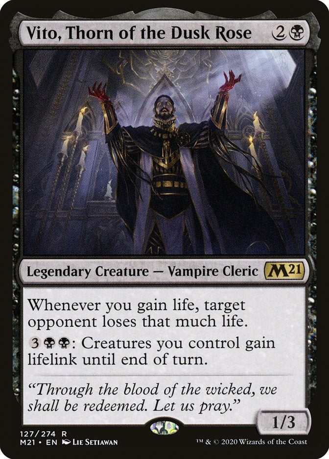 Vito, Thorn of the Dusk Rose [M21 - 127]