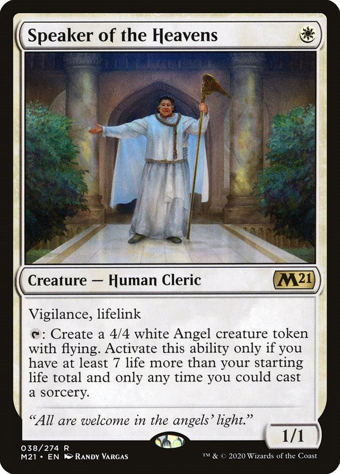Speaker of the Heavens [M21 - 38]