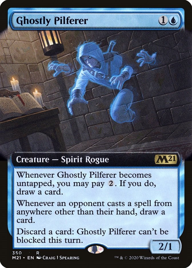 Ghostly Pilferer (Extended Art) [M21 - 350]