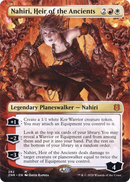 Nahiri, Heir of the Ancients (Borderless) [ZNR - 282]