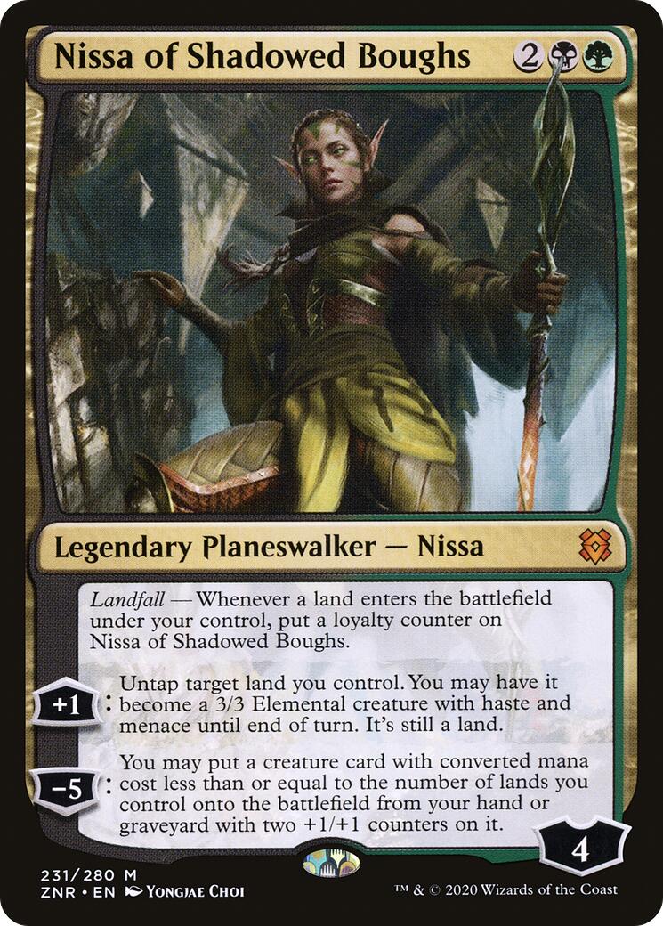 Nissa of Shadowed Boughs [ZNR - 231]