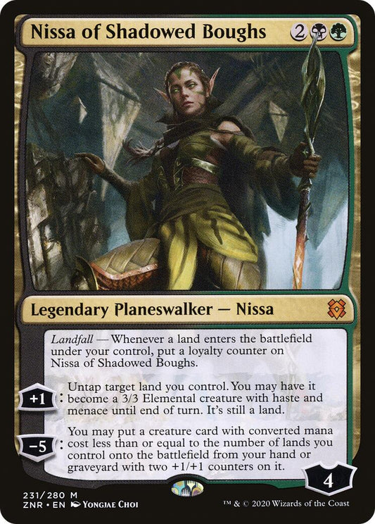 Nissa of Shadowed Boughs [ZNR - 231]