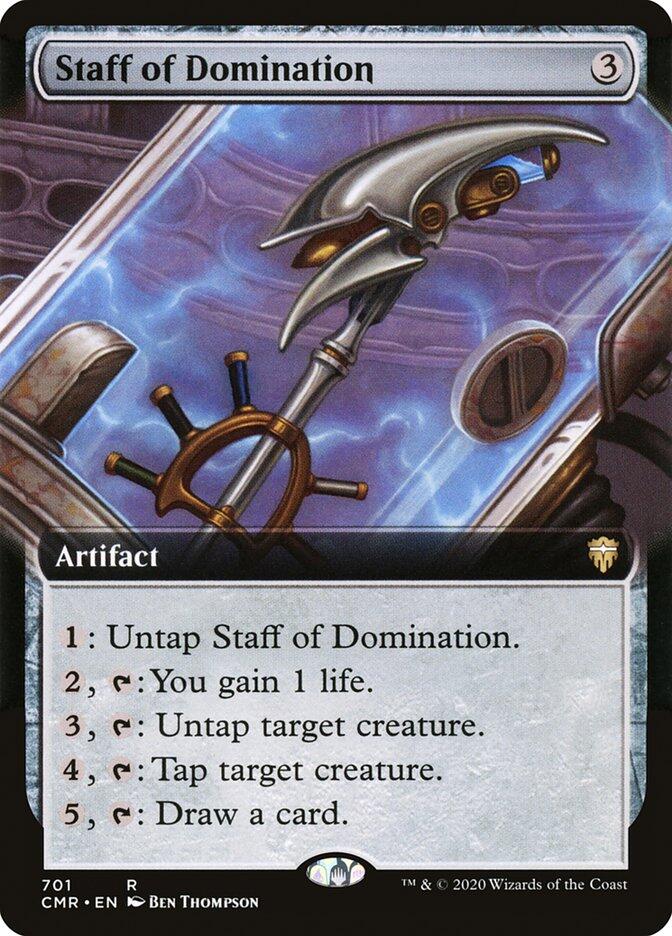 Staff of Domination (Extended Art) [CMR - 701]