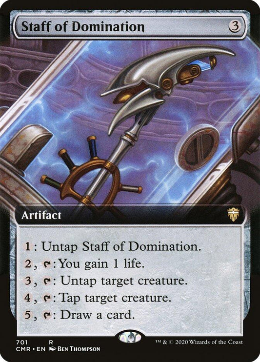 Staff of Domination (Extended Art) [CMR - 701]