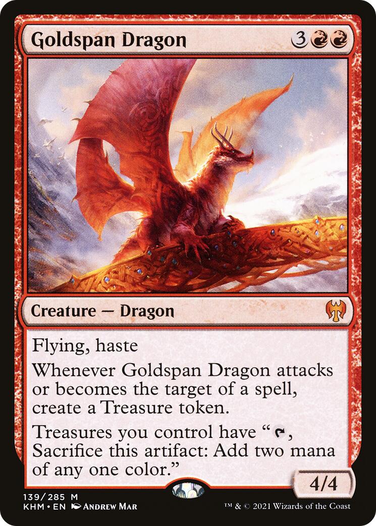 Goldspan Dragon [KHM - 139]