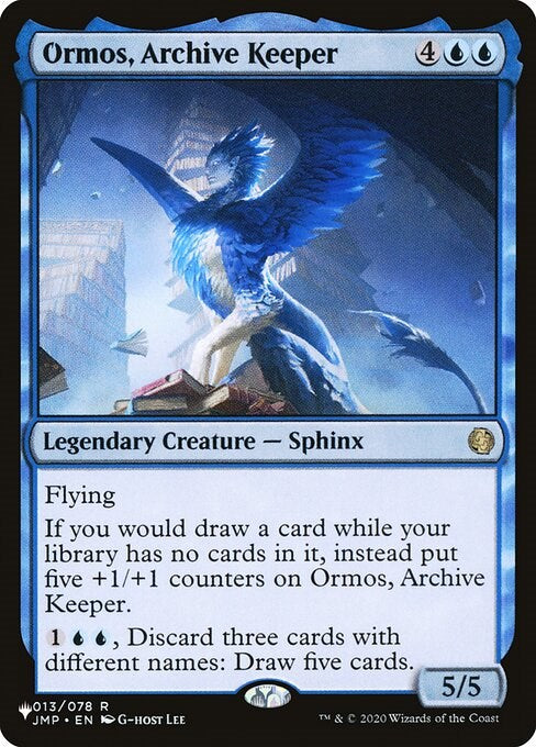 Ormos, Archive Keeper [LIST - 013/078]