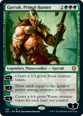 Garruk, Primal Hunter [C21 - 190]