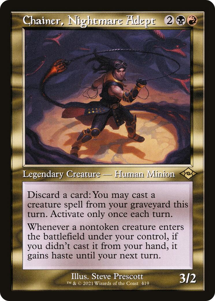 Chainer, Nightmare Adept (Retro Frame) [MH2 - 419]