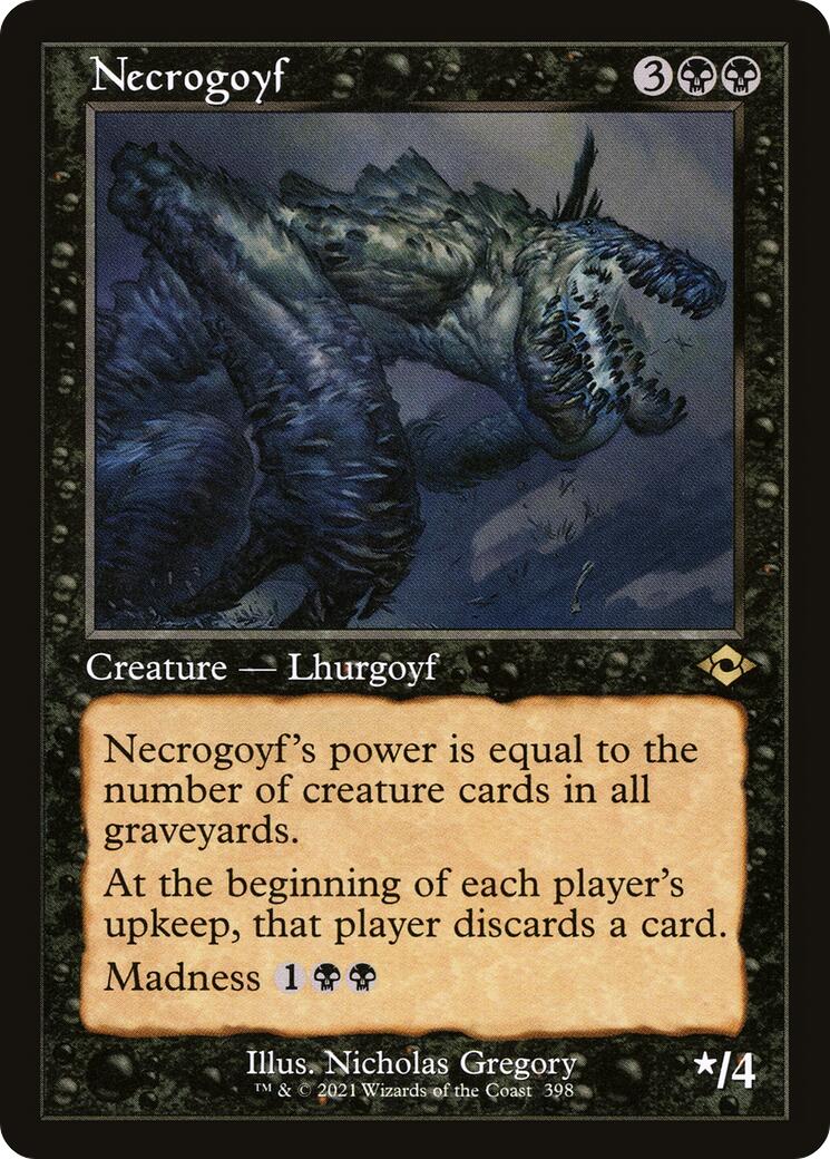 Necrogoyf (Retro Frame) [MH2 - 398]