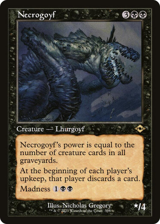 Necrogoyf (Retro Frame) [MH2 - 398]