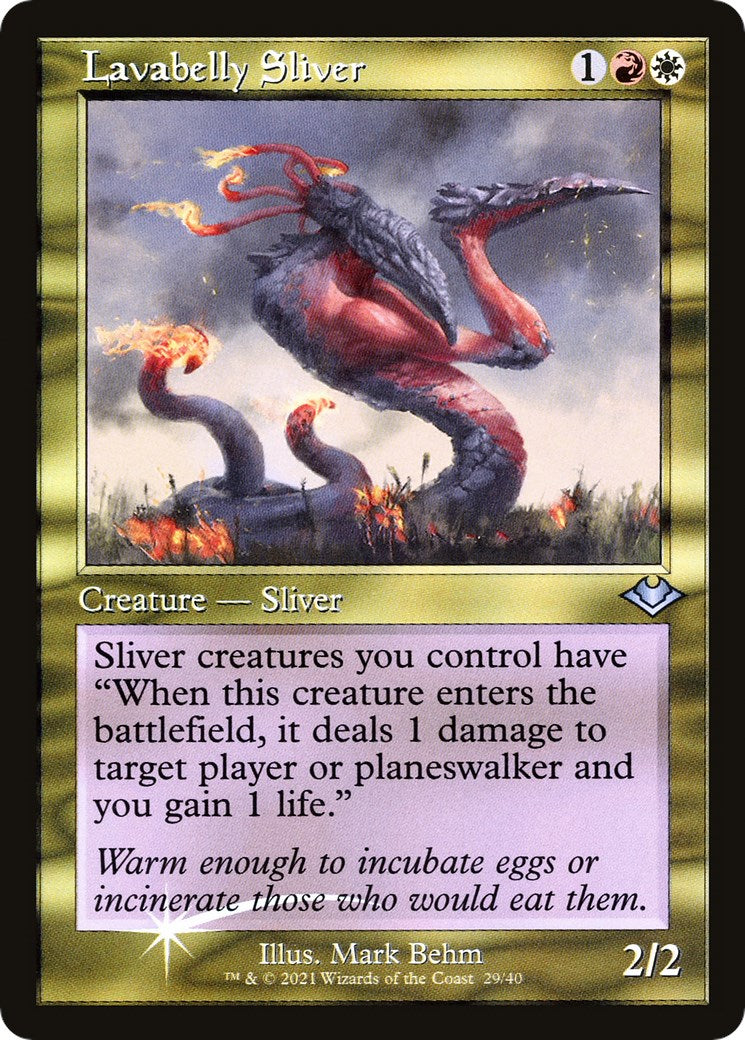 Lavabelly Sliver (Retro Frame) [MH1 - 29]
