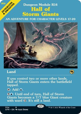Hall of Storm Giants (Dungeon Module) [AFR - 354]