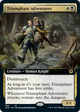 Triumphant Adventurer (Extended Art) [AFR - 390]