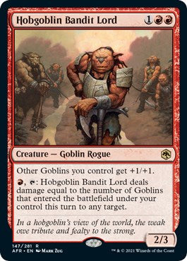 Hobgoblin Bandit Lord [AFR - 147]