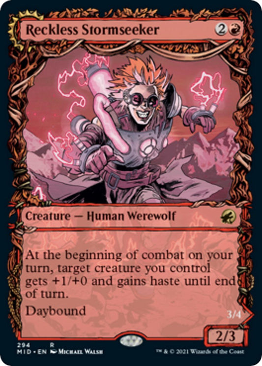 Reckless Stormseeker (Showcase) [MID - 294]