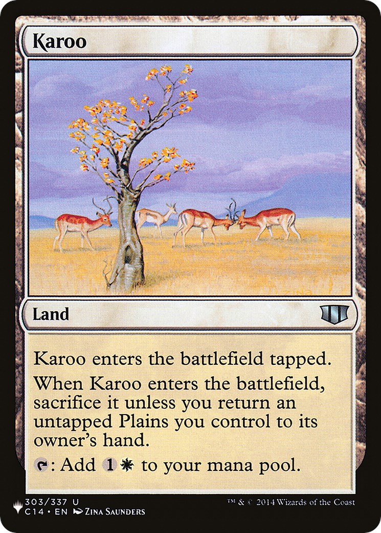 Karoo (C14) [LIST - 303/337]