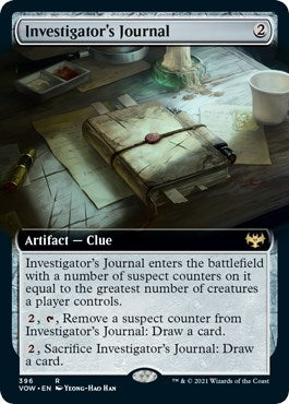 Investigator's Journal (Extended Art) [VOW - 396]