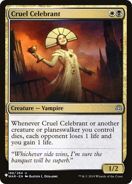 Cruel Celebrant [LIST - 188/264]