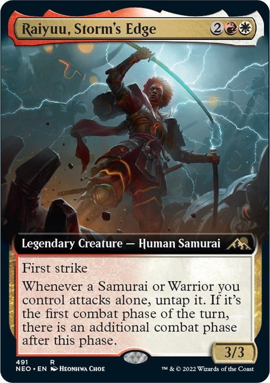 Raiyuu, Storm's Edge (Extended Art) [NEO - 491]