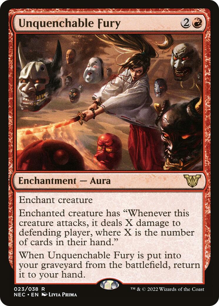 Unquenchable Fury [NEC - 23]