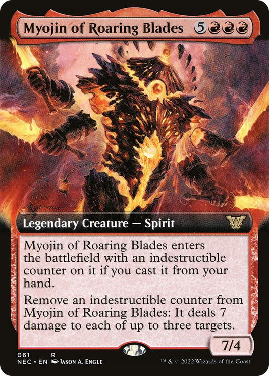 Myojin of Roaring Blades (Extended Art) [NEC - 61]