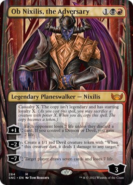 Ob Nixilis, the Adversary (Borderless) [SNC - 284]