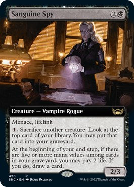 Sanguine Spy (Extended Art) [SNC - 420]