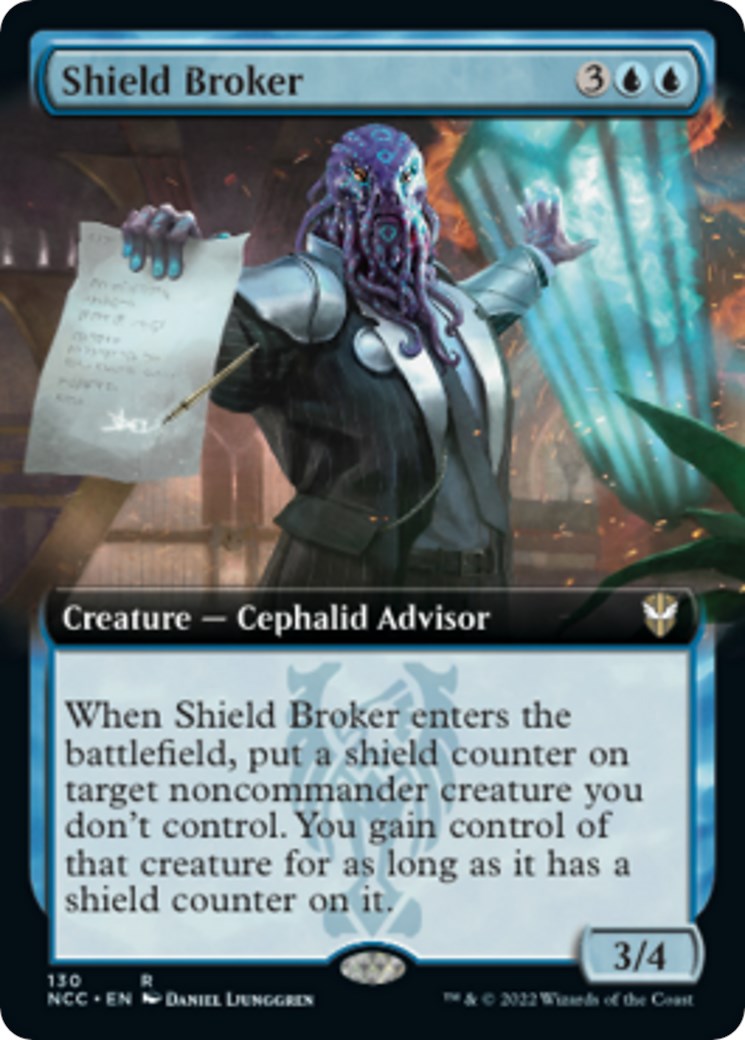 Shield Broker (Extended Art) [NCC - 130]
