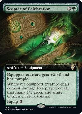 Scepter of Celebration (Extended Art) [NCC - 164]