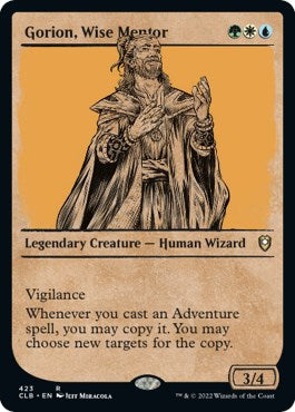 Gorion, Wise Mentor (Showcase) [CLB - 423]