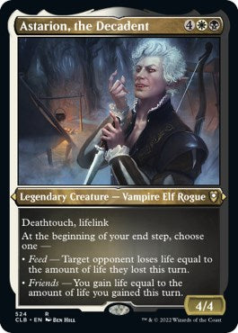 Astarion, the Decadent (Foil Etched) [CLB - 524]